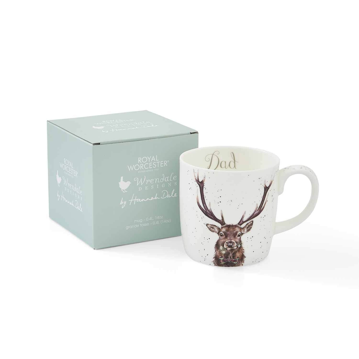 Wrendale Designs Mug Dad (Stag) image number null